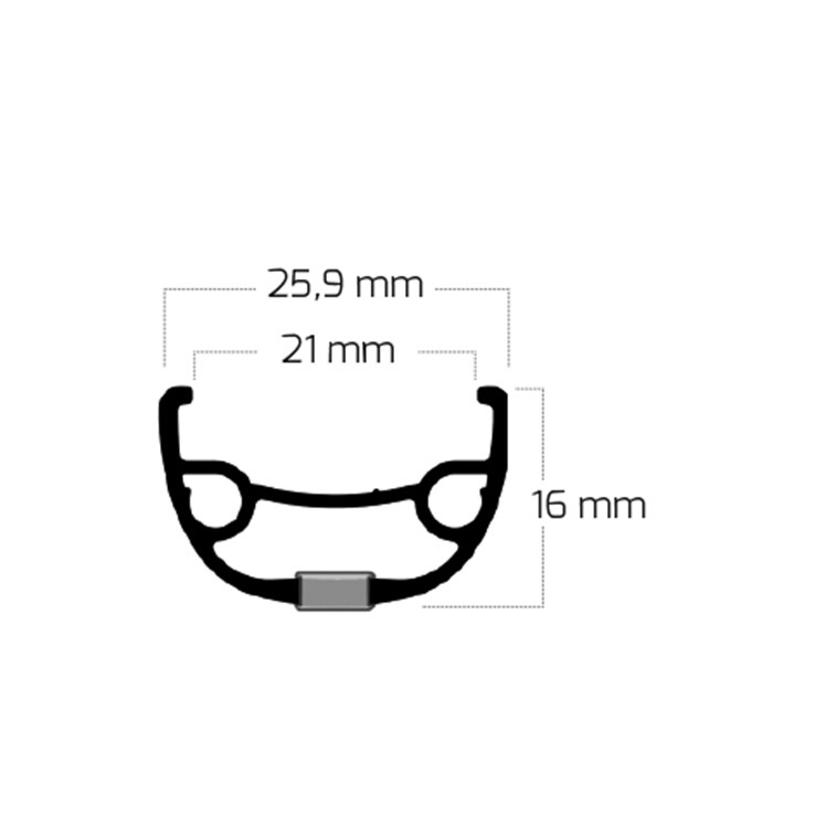 HR 27,5 21-584 RYDE RIVAL21 ALU SW DISC SE 36L NA QR SHIM FHQC300 SW SP NIRO 2,00 SW NI SI